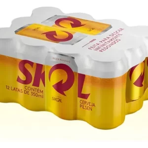 Skol 350ml c/12 unidades
