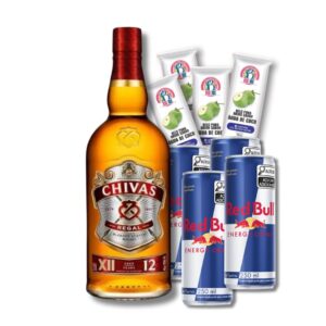 Combo de Chivas (4 Red Bulls + 4 Gelos)