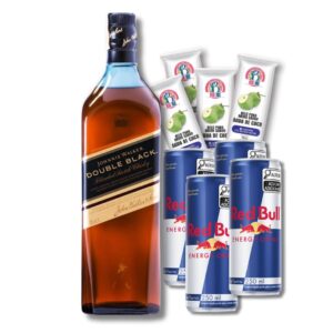 Combo de Double Black (4 Red Bulls + 4 Gelos)