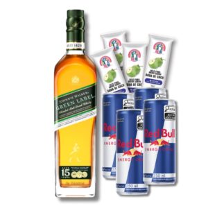 Combo de Green Label (4 Red Bulls + 4 Gelos)