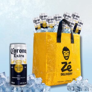 Corona 269ml (10 unidades) + Sacooler com Gelo