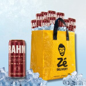 Brahma Duplo malte 269ml (10 Unidades) + Sacooler com Gelo