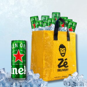Heineken 269ml (10 unidades) + Sacooler com Gelo