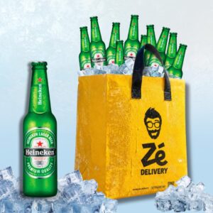 Heineken 330ml (10 unidades) + Sacooler com Gelo