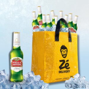 Stella Artois (10 unidades) + Sacooler com Gelo