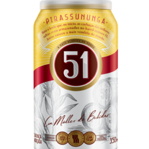 Cachaça 51 Lata 350ml